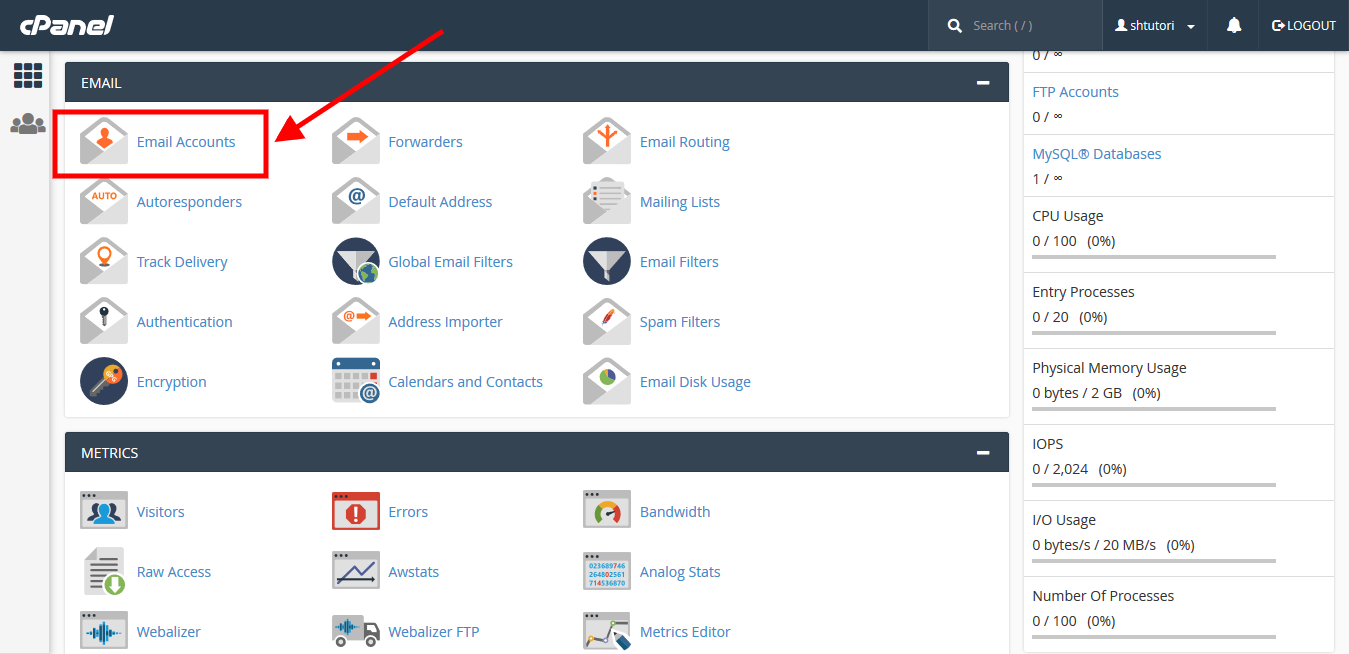 create-email-cpanel