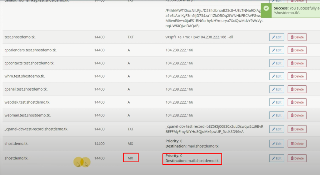 How to add an MX Record in cPanel using DNS Zone Editor - StormerHost ...
