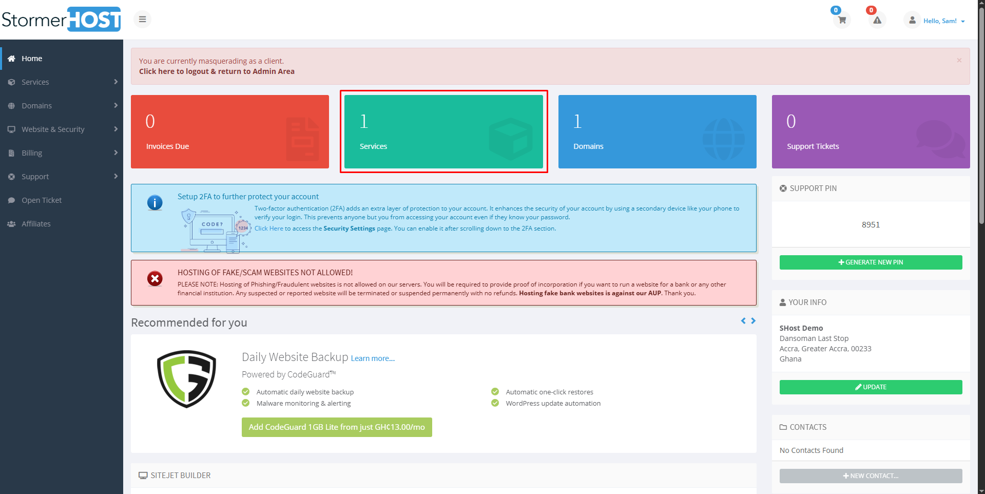How to Upgrade Your Hosting Service on StormerHost - StormerHost ...